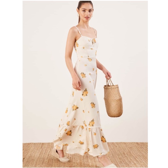 NWT Reformation Prairie Constance Maxi Dress 10 - Picture 2 of 8